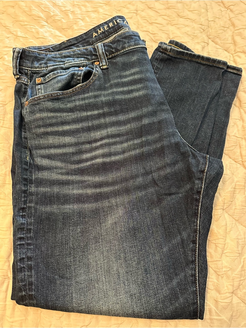 American Eagle Outfitters Men’s Indigo Slim Straight Jeans